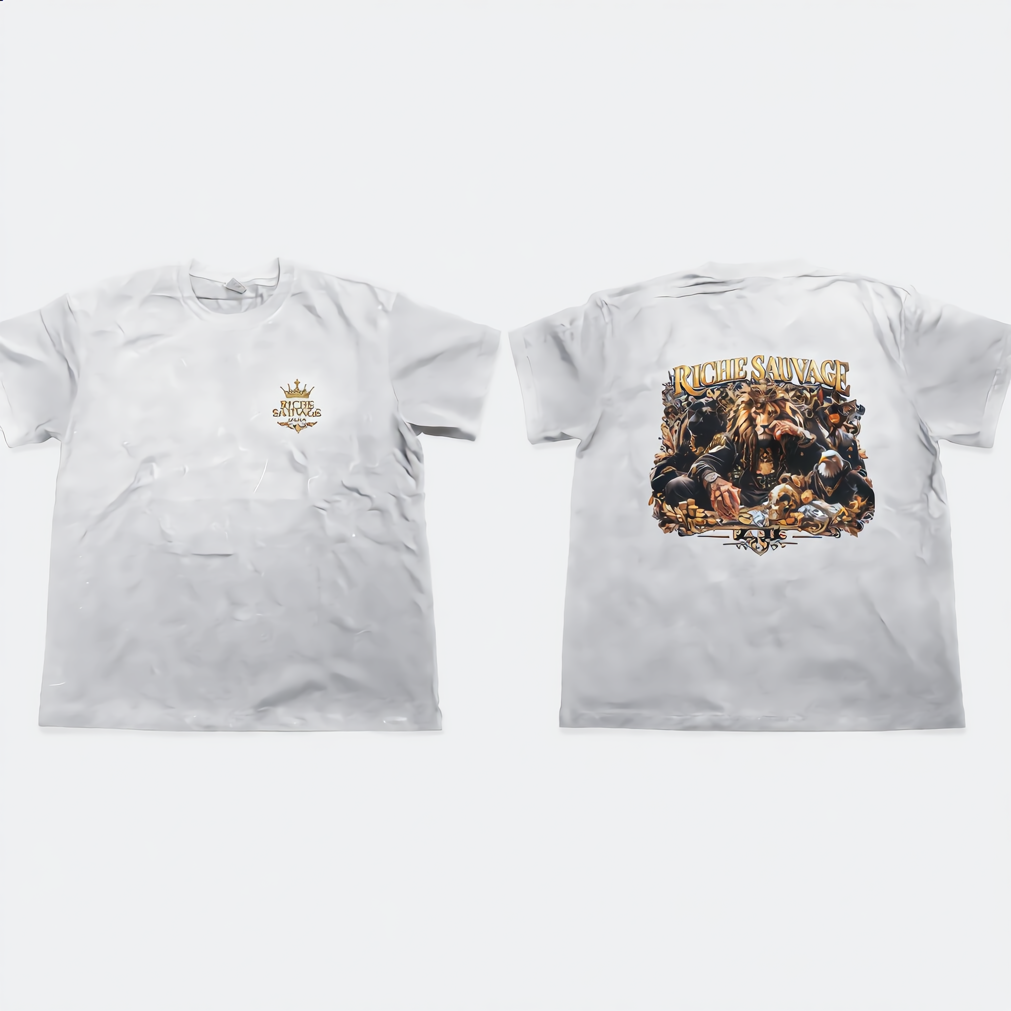 Riche Sauvage Paris – Instinct T-shirt – blanc