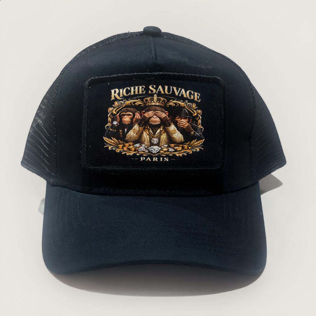 Riche Sauvage Paris – Instinct Cap – Noir