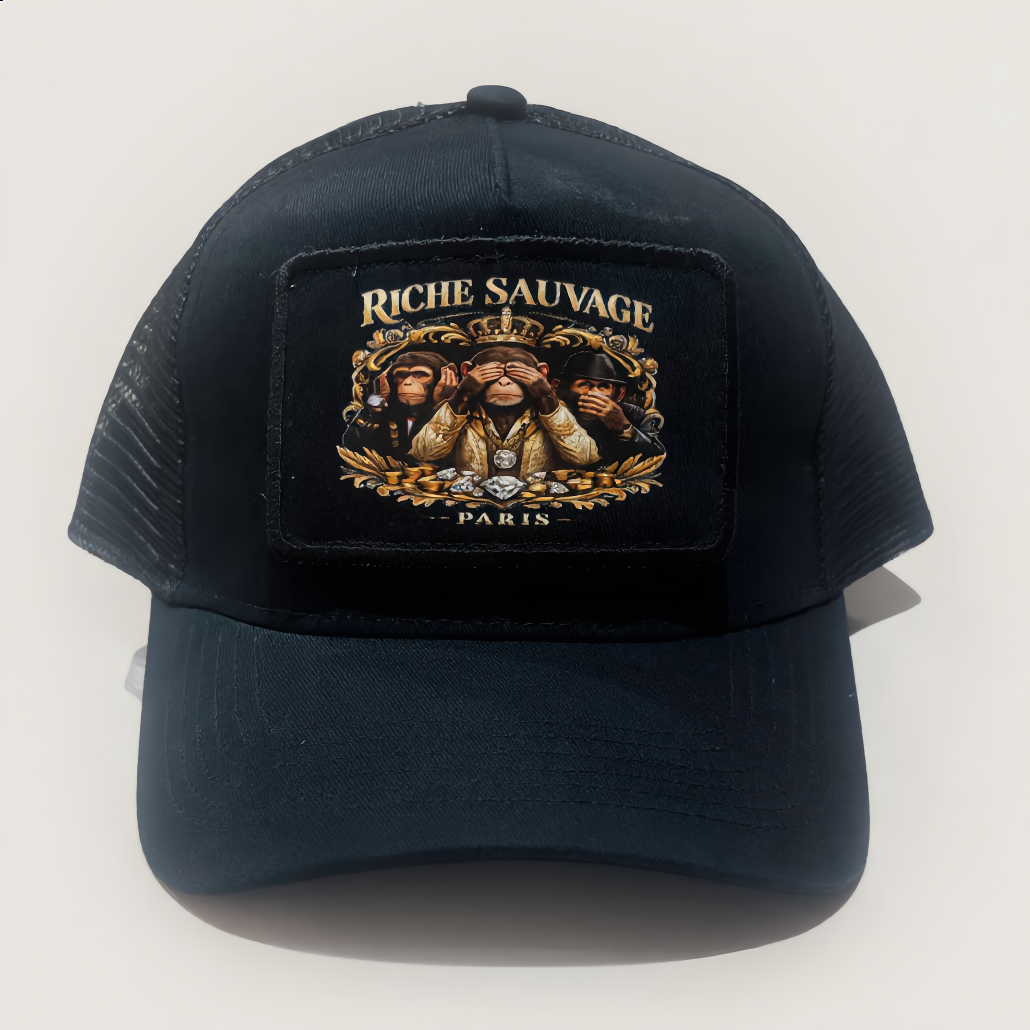 Riche Sauvage Paris – Instinct Cap – Noir