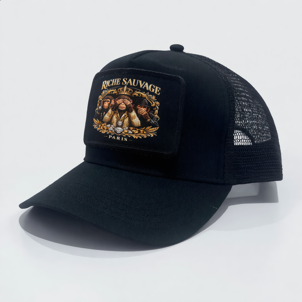 Riche Sauvage Paris – Instinct Cap – Noir